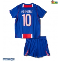 Paris Saint-Germain Ousmane Dembele #10 Hjemmedraktsett Barn 2026-27 Kortermet (+ Korte bukser)